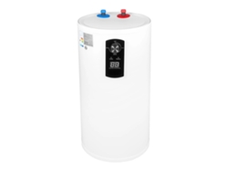 Calentador de agua eléctrico vertical de 50 l y 2000 W, 75 °C, acero inoxidable y esmalte OEM.