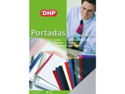 Paquete de 100 tapas de encuadernación DHP de PVC de vidrio, formato A4, 0,30 mm de grosor