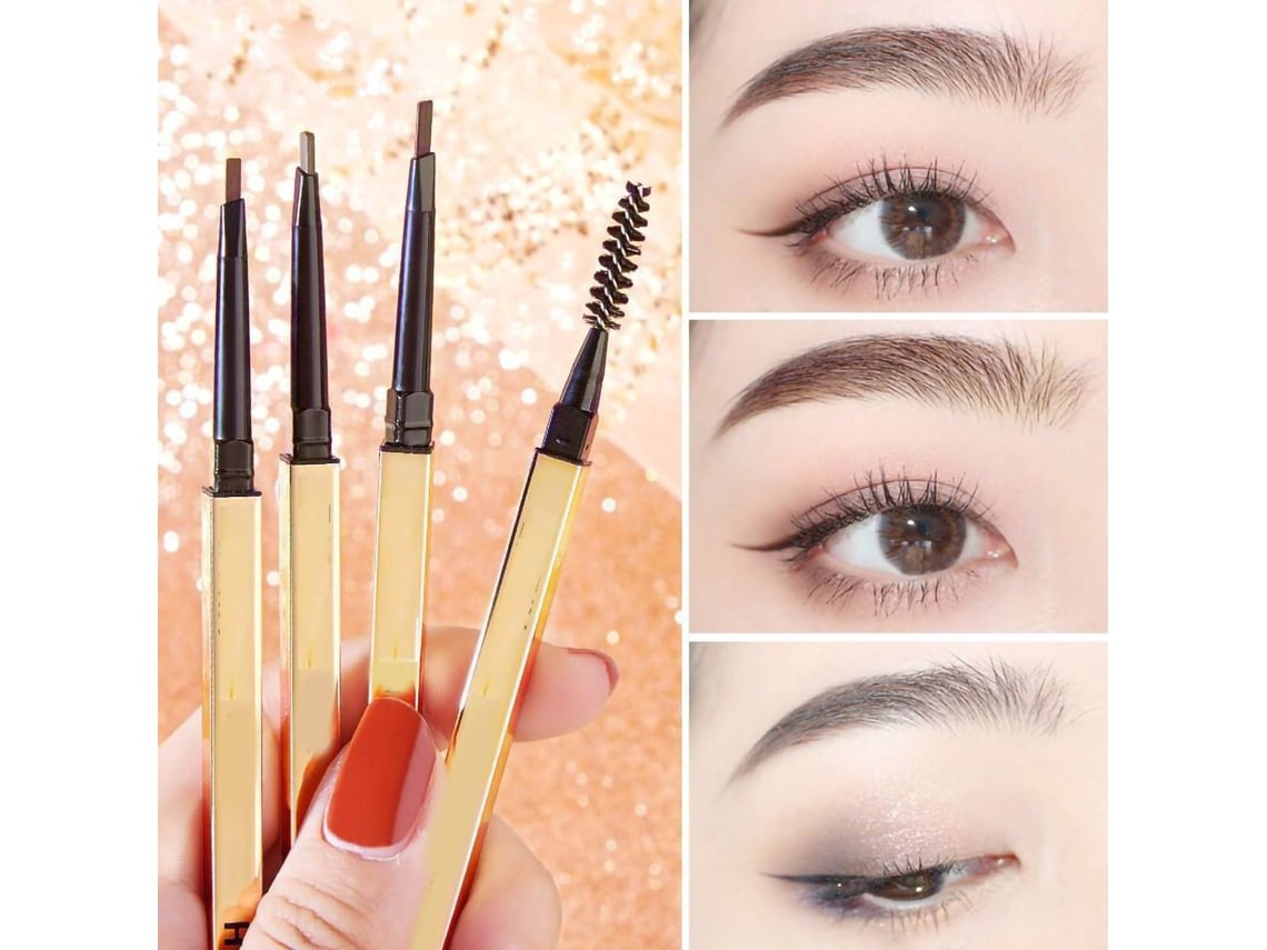 Lápis De Sobrancelha À Prova D'água Com Caneta Para Maquiagem De Microblading