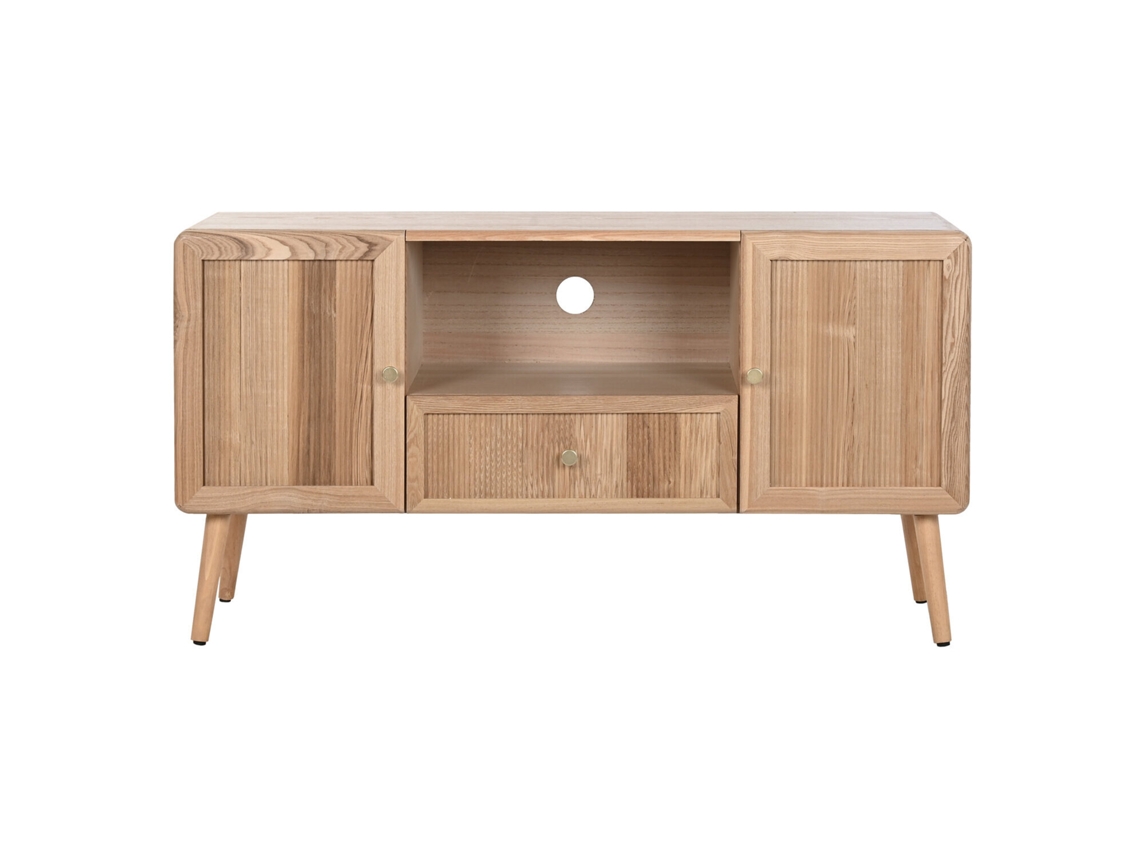 Mueble Tv Pino Mdf Natural 120x40x63cm