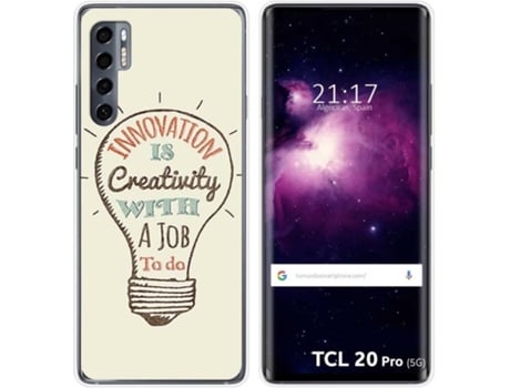 Carcasa TCL 20 Pro 5G TUMUNDOSMARTPHONE Creativity Multicolor
