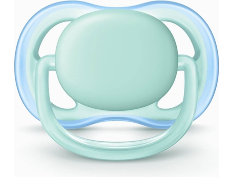 Chupete de Silicona PHILIPS AVENT Ultra Air, azul (0-6 m)