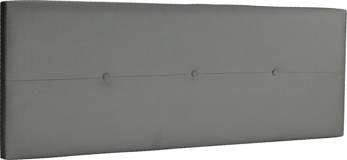 Cabecero DHOME Tapizado (Gris - Polipiel - 110 x 5 x 50 cm)