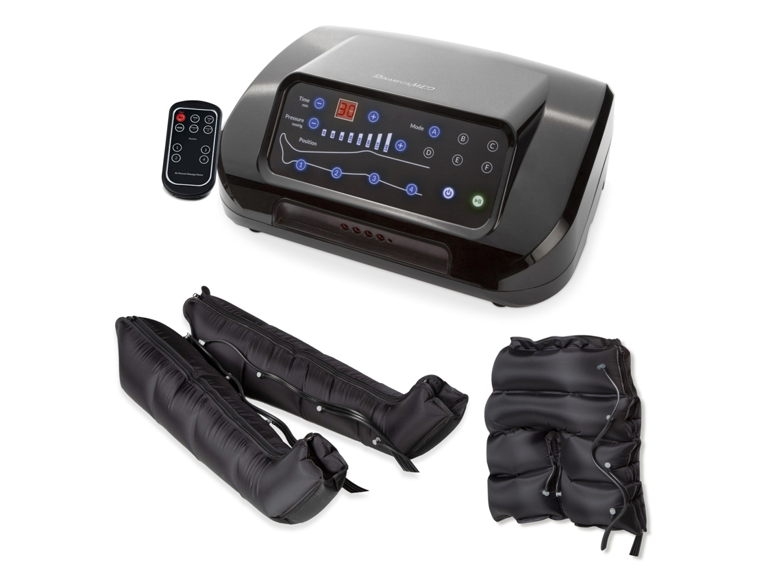 Dinamicamed Presoterapia Digital Pro Classic 4 Con Botas Para Piernas + Pantalón Corto