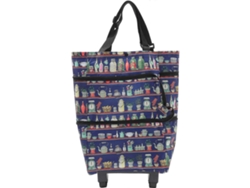 Carrito de compras plegable GOKOCO con ruedas, bolsa de compras plegable