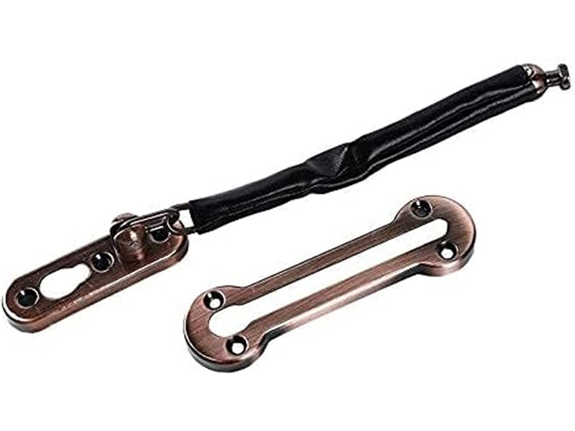 Cadena Antirrobo De Acero Inoxidable Para Puerta Habitación Hotel Hebilla Seguridad (color: A), Seguridad