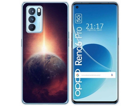 Carcasa Oppo Reno 6 Pro 5G TUMUNDOSMARTPHONE Dibujos Multicolor