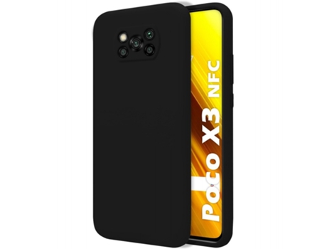 Carcasa Xiaomi POCO X3 NFC / X3 Pro TUMUNDOSMARTPHONE Silicona Líquida Negro