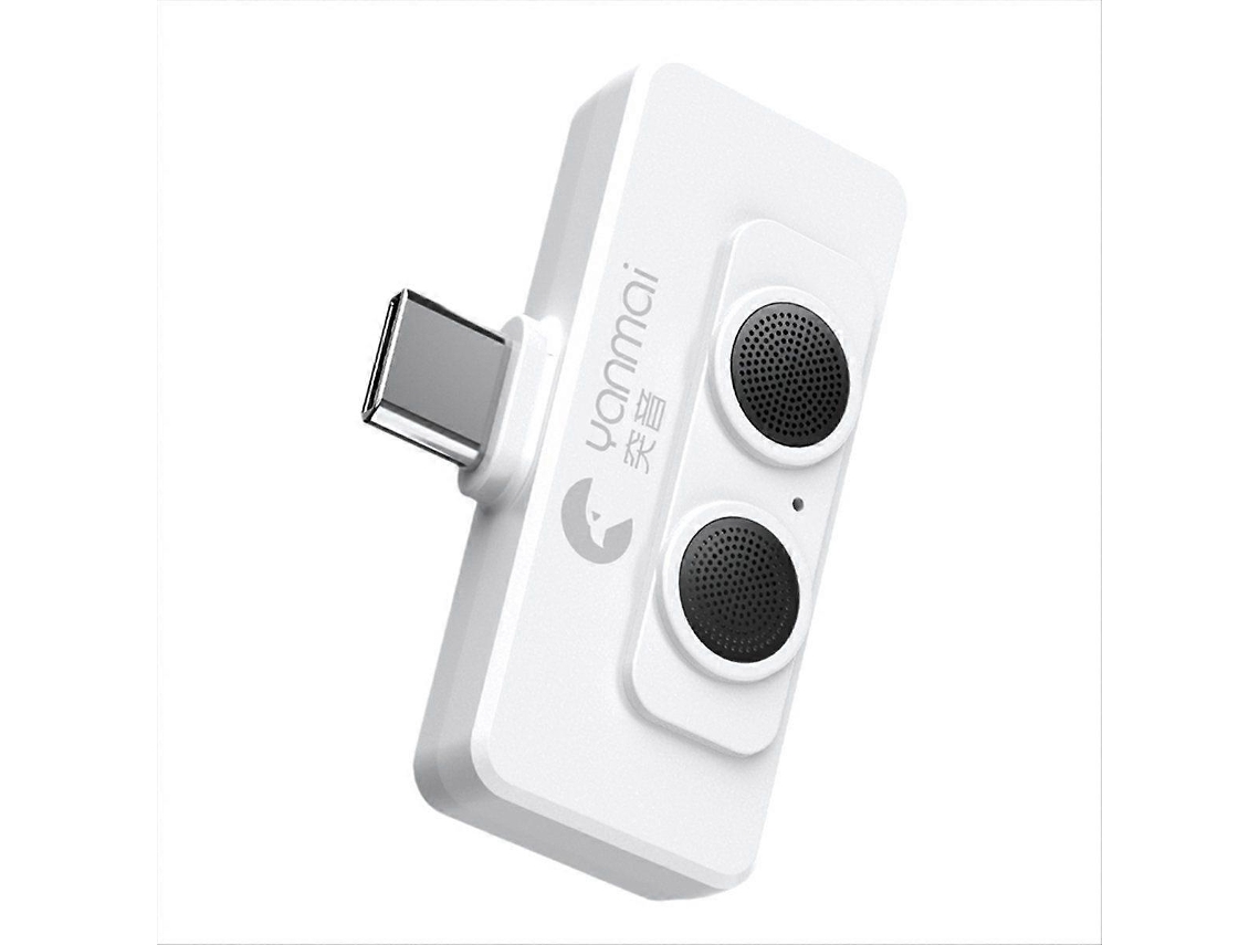 Micrófono dual R6 para vlogs, reducción de ruido con IA, ideal para celulares, ideal para grabaciones en vivo. Nostalgia88
