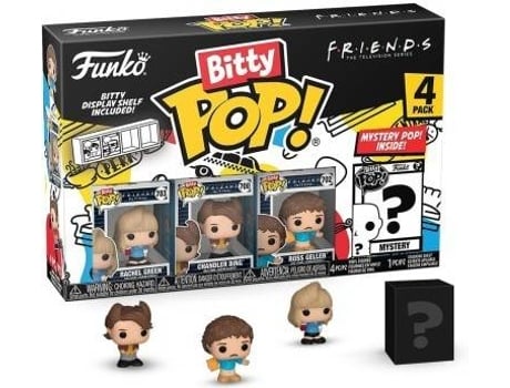 Figura FUNKO Bitty Pop! Friends - 80'S Rachel (4 Peças)