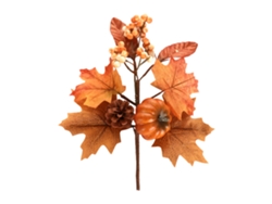 Accesorios para coronas de flores, calabazas, hojas y arce hechas en casa