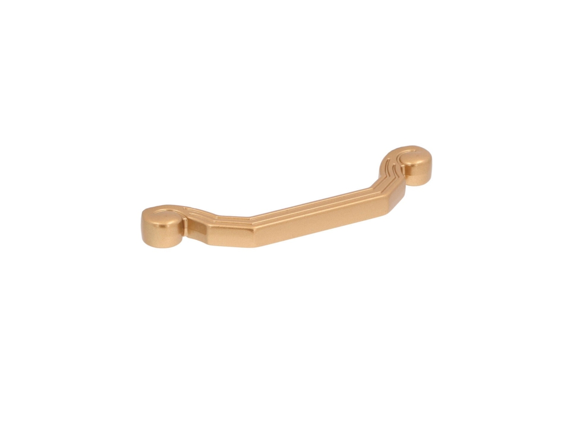 Tirador para muebles HARDWAREXCHANGE Zamac, 96 mm, oro Milán, juego de 6