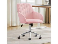 Silla Giratoria Ergonómica Con Altura Y Respaldo Ajustables Para Usar Durante Largas Horas.