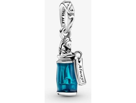 Charm PANDORA Alicia en el País de las Maravillas (Plata - Plateado y Azul - Talla Única)