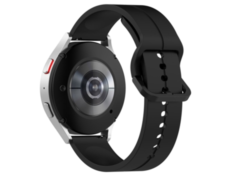 Correa de Silicona 20mm para Samsung Galaxy Watch 5/Huawei Watch GT3 42mm - negro