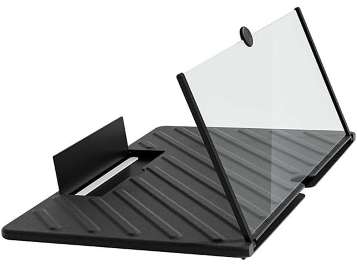 Lupa De Pantalla De 20 Pulgadas, Proyector 3d Hd Para Teléfono Compatible Con