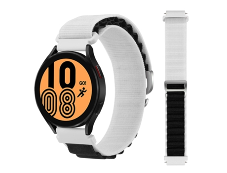 Correa Alpine G-Hook Ajustable Garmin Venu 2 Plus Blanco y Negro
