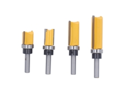 4 Brocas De Acero C45 De 8 Mm Para Fresado De Precisión, Ideales Para Trabajos De Carpintería Y Bricolaje.