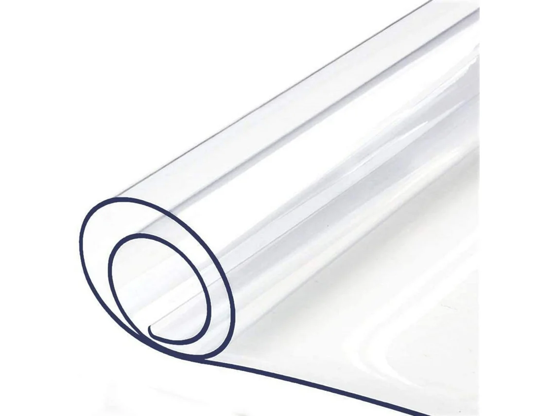 RELAVAEV Protetor De Mesa Para Sala De Jantar, Capa De Mesa De Vinil Pvc À Prova Dágua Para Móveis De Madeira, Toalha De Mesa De Plástico Transparente Resiste