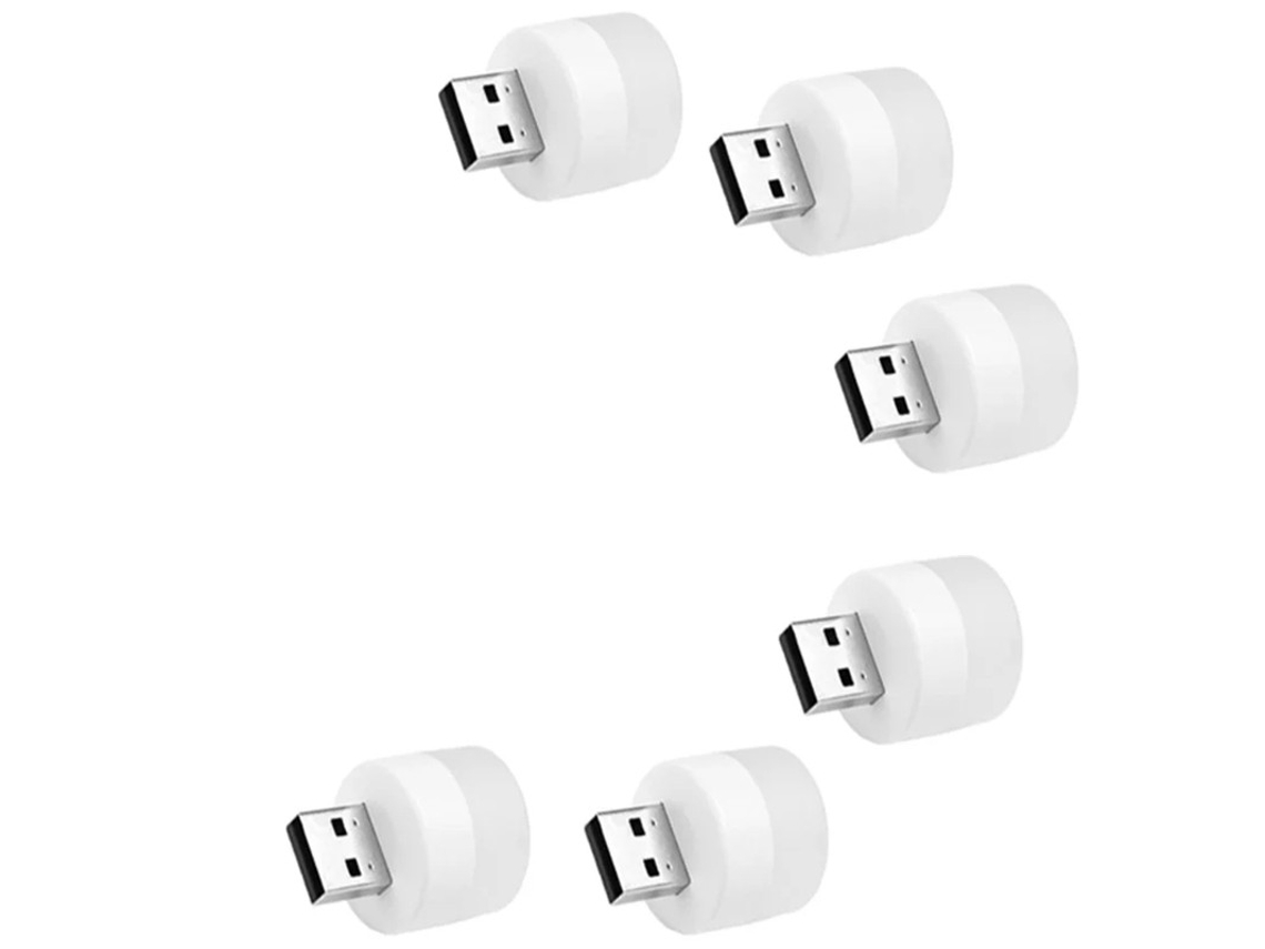 Mini lámpara LED de noche USB, luz nocturna enchufable, luz nocturna pequeña, luz blanca cálida, lámpara USB para dormitorio, baño, pasillo, Bestvite