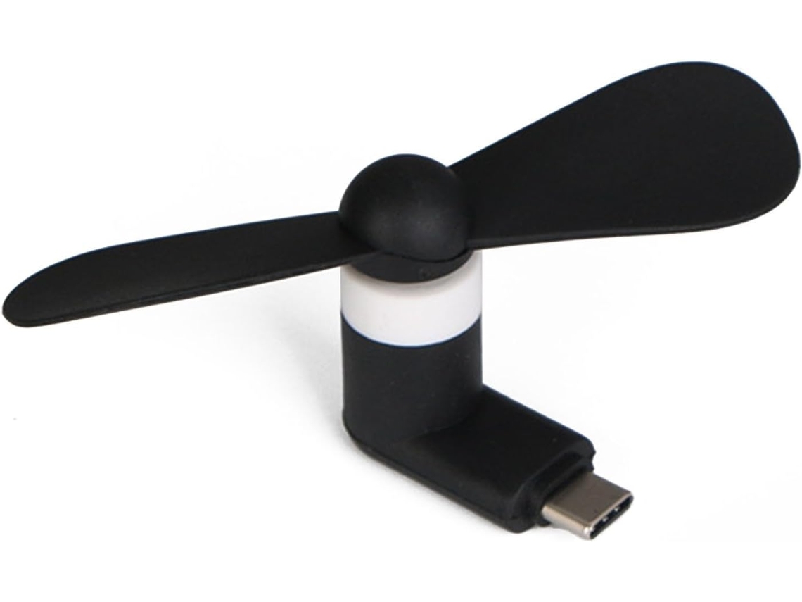 RNEMITERY Ventilador compacto para smartphones con USB C, ventilador de refrigeración ecológico de alta calidad para smartphones, miniventilador portátil ligero