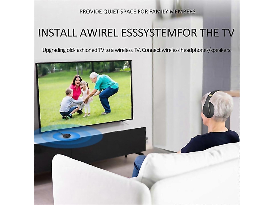 Para el receptor y transmisor auxiliar Bluetooth 2 en 1 Rosewell 54