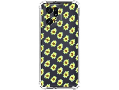 Carcasa para Oppo Find X5 Pro 5G TUMUNDOSMARTPHONE Dibujos Antigolpes Aguacate Multicolor