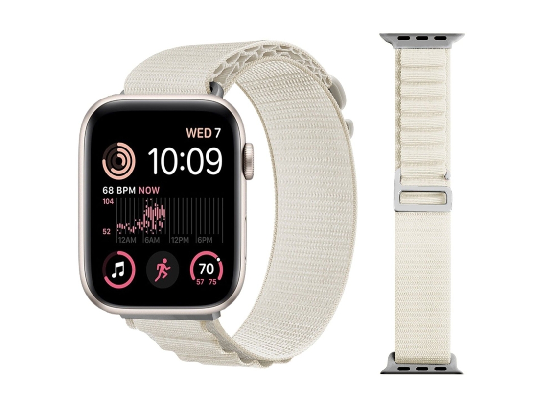 Correa Loop Alpine para Apple Watch Series 6 44mm Blanco