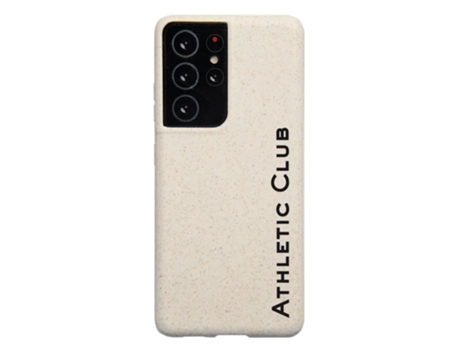 Funda Móvil Ultra Oficial Athletic Club Compostable Base para Samsung Galaxy S21 Ultra PHONECASES3D Blanco
