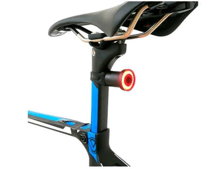 Luces traseras para bicicleta Xlite 100 Luz trasera recargable por USB con detección de freno automático Luz trasera inteligente LED-Negro ENZONS