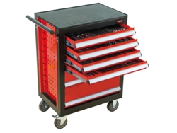 Baseliner carro de piezas, forrado, 6 cajones MOB (x109)