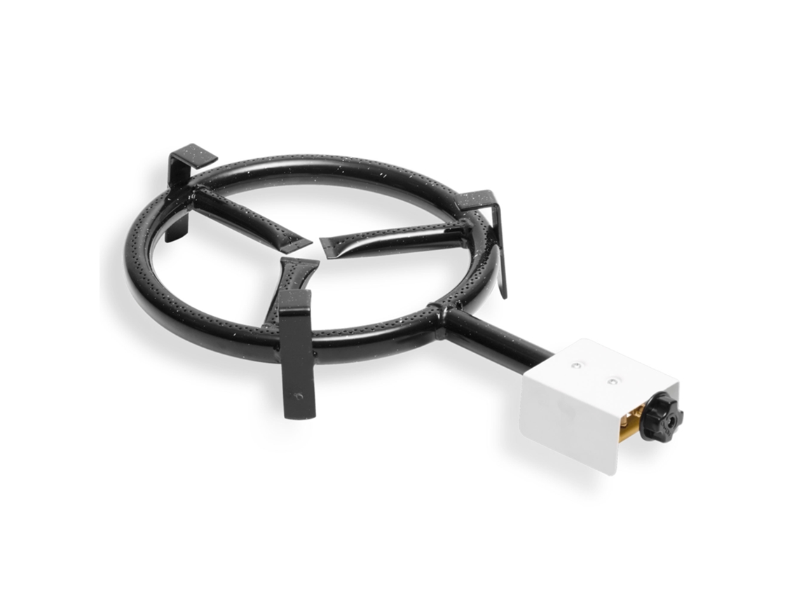 Paellero Aro 30cm Quemador de Gas Butano Rosco para Paellas BRIEBE MOD300