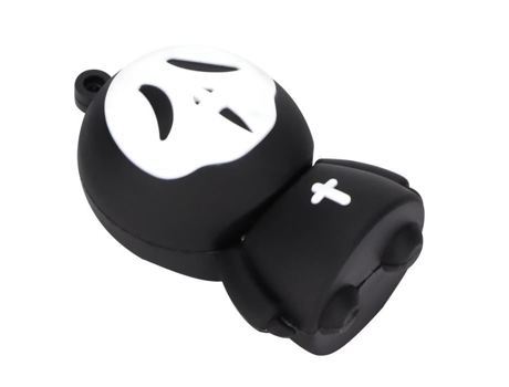 HURRISE Memorias USB de Cara de Fantasma de Dibujos Animados USB Flash Drive U Disk Dispositivo de Almacenamiento Pendrive Disco de Computadora Tar...