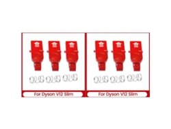Clip Latch Tab Button For V12 Slim Vacuum Cleaner Parts Replacement Water Tank Button Snap With Spring 6pcs