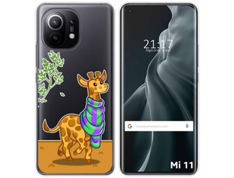 Carcasa Xiaomi Mi 11 5G TUMUNDOSMARTPHONE Dibujos Transparente Multicolor