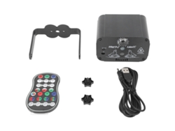 Omni-luz De Fiesta Activada Por Sonido Rgb Con Control Remoto Proyector Led Recargable Para Bailes Cumpleaños