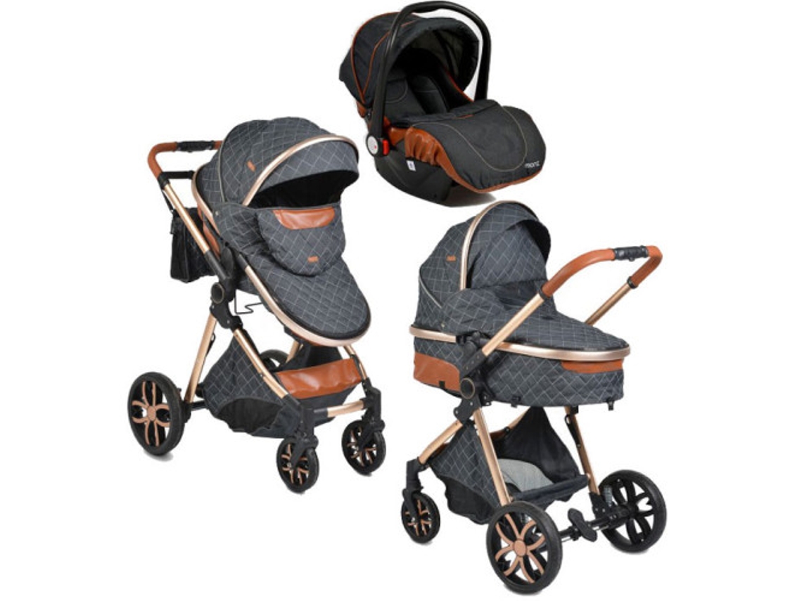 Coche de BebéTrio MONI Alma Black