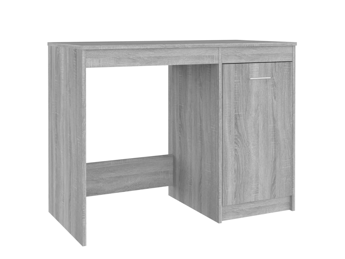 Escritorio derivado de madera gris Sonoma MAISON EXCLUSIVE (100x50x76 cm)