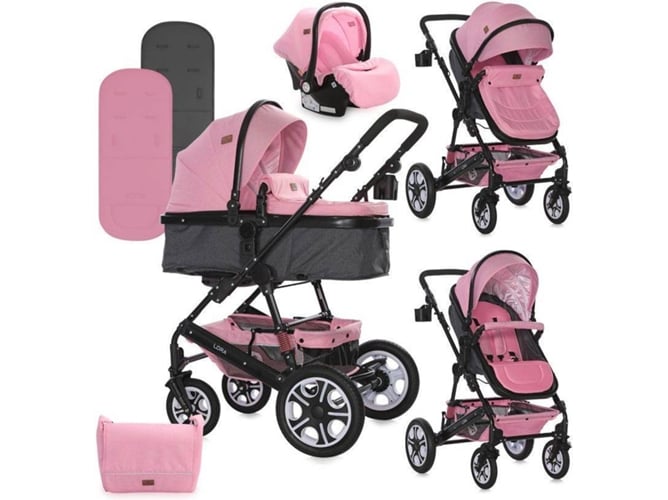 Carrito de Bebé Trio LORELLI 3 In 1 Lora Set