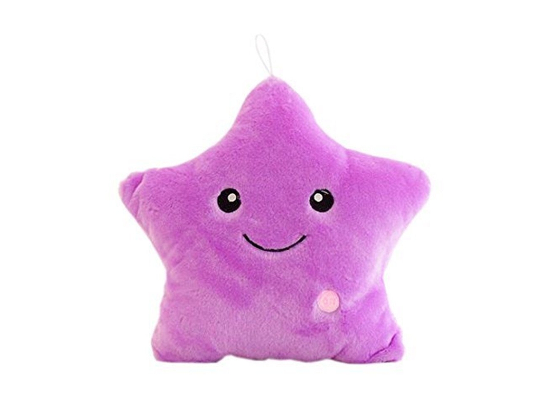 Cojín Estrella Led - Peluche Luminoso