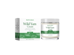 Crema de ñame North Moon para el alivio menstrual con aloe vera: hidrata y nutre.