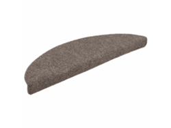 Felpudos Autoadhesivos Para Escaleras, 15 Uds, Beige, 56 X 17 X 3 Cm, Semicirculares