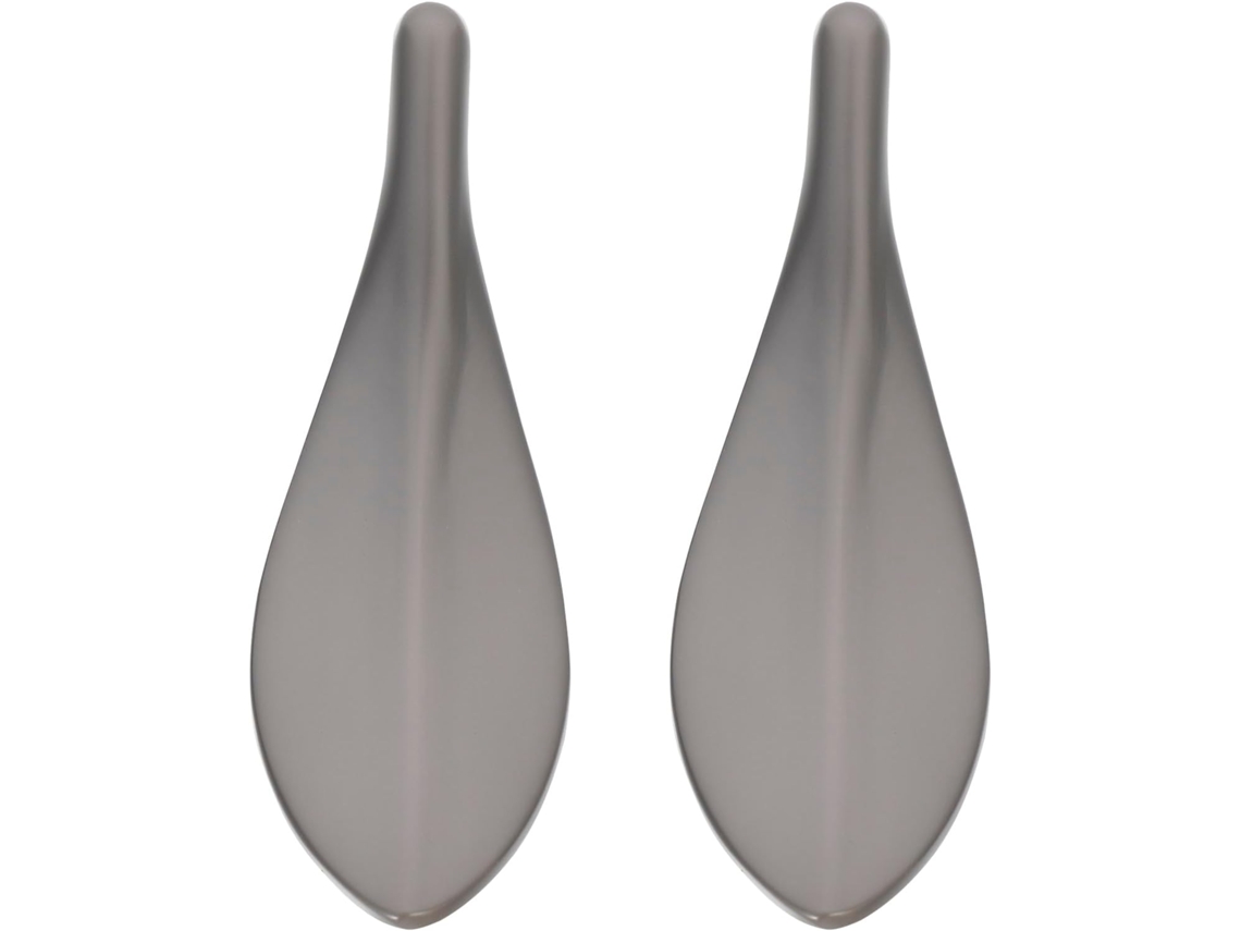 Manijas Para Puertas Y Muebles En Forma De Hoja, Juego De 2 Piezas, Aleación De Zinc Duradera, Perillas