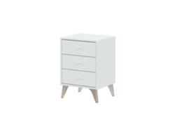 Mesita de noche Sweet Blanco Artik (Blanco Mate) 40 x 56 x 33,5 cm