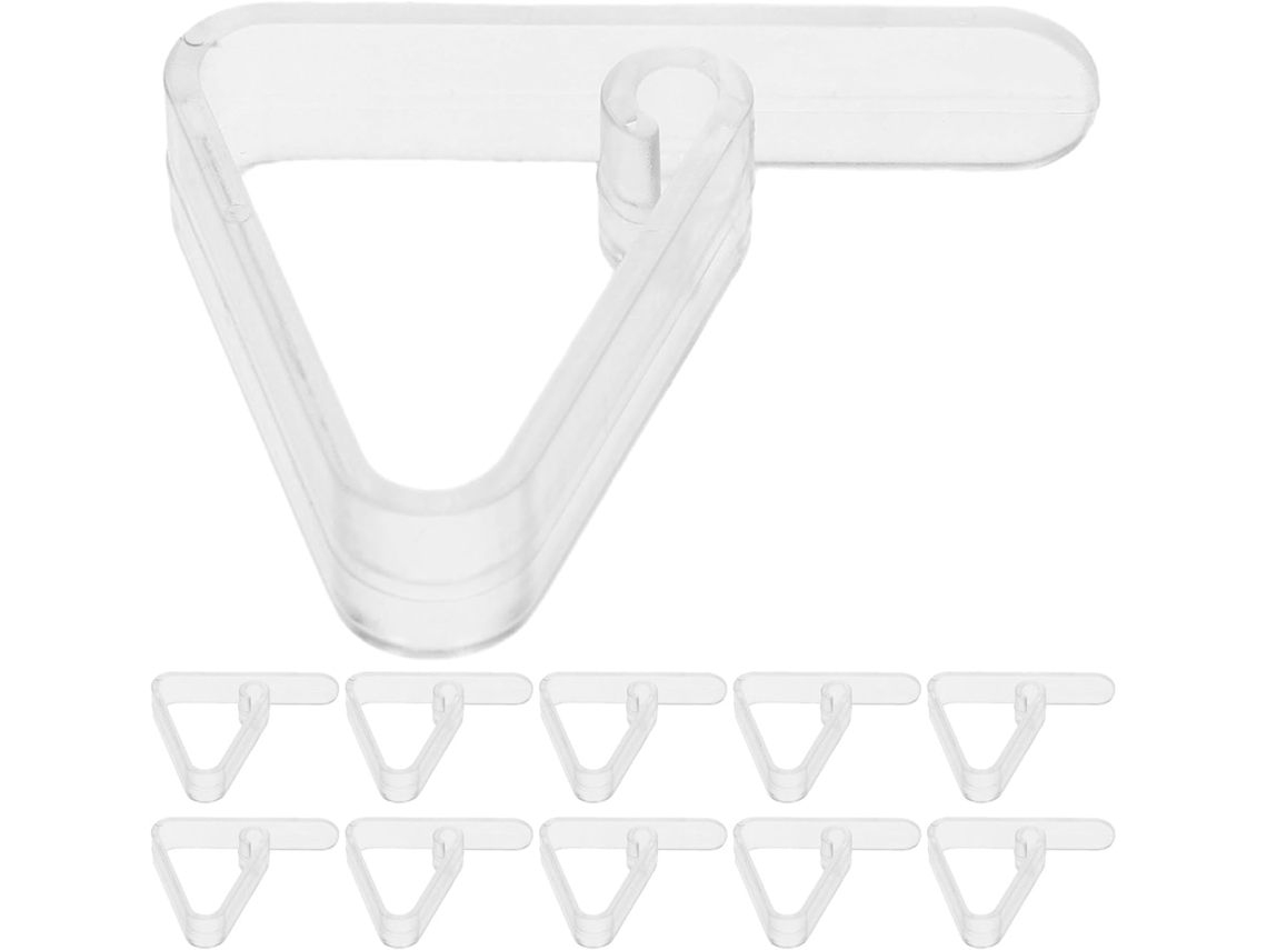 16 Pinzas Transparentes De Abs Para Manteles, Ideales Para Picnics Al Aire Libre, Con Agarre Antideslizante Y
