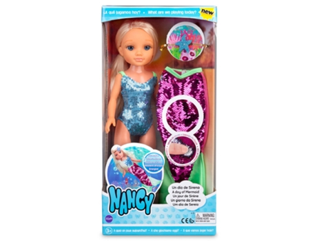 Muñeca NANCY Un día de Sirena (Edad mínima: 3)
