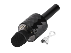 Micrófono De Karaoke Bluetooth Con Altavoz Y Cancelación De Ruido De Eco Y Reverberación