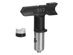 KOFIHETY Boquilla Reversible de Acero de Wolframio Negra 317 para Pistola de Pintura sin Aire - Accesorios para Hogar y Jardín