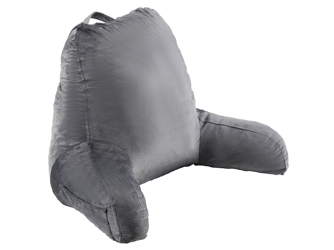 Almohada De Lectura Succebuy Lavable Tamaño Grande Con Espuma Viscoelástica, Gris
