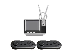 Consola de TV retro clásica, reproductor de juegos portátil para niños, consola de videojuegos portátil Les GOKOCO